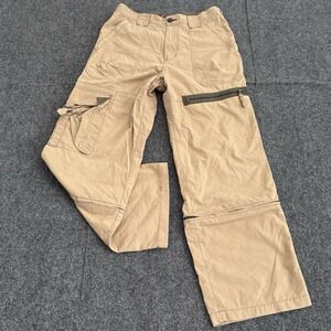 Vintage Y2K Men's Bugle Boy Convertible‎ Cargo Pants Fits 30x29 Gorpcore Skater